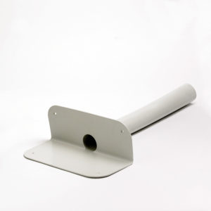 Водоотводная трубка S-Scupper PVC DN90 light grey, Spigot 465 mm