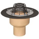 Воронка в комплекте SF T Gully-Set vertical DN100 необогреваемая 1